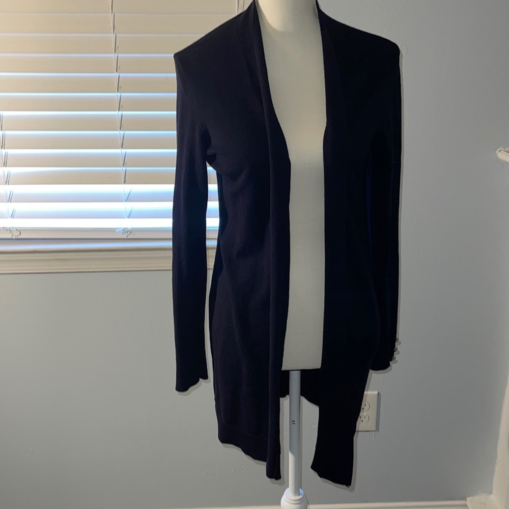 Verbs ami navy blue size small cardigan
